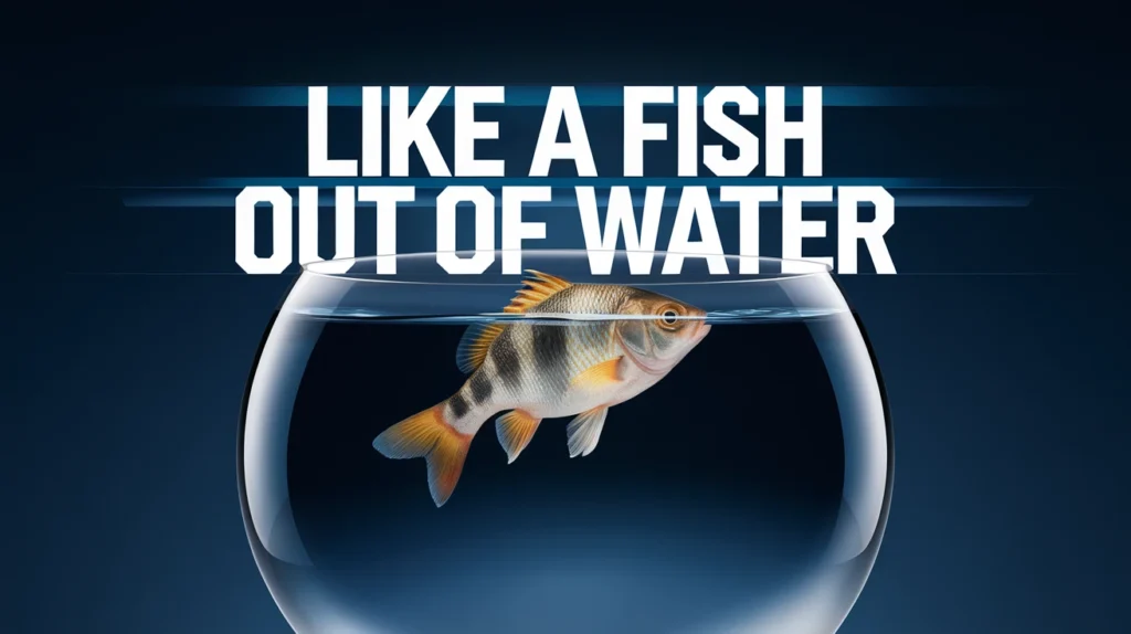 Like a fish out of water