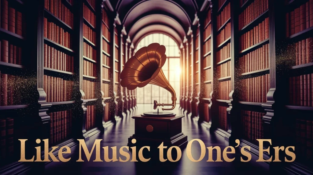 Like Music to One’s Ears