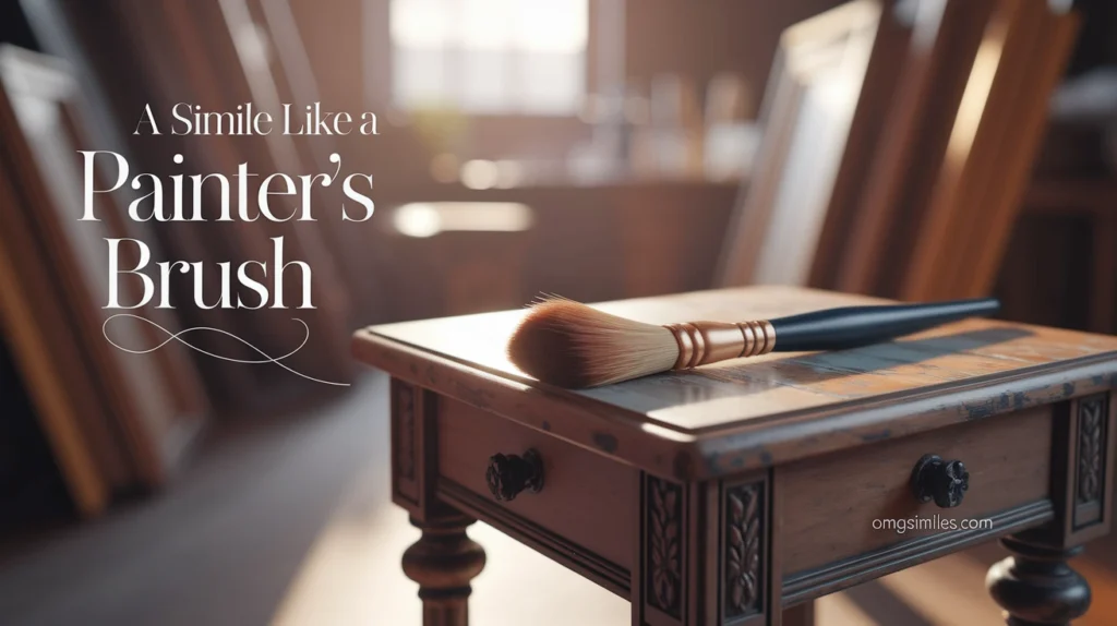 A Simile Like a Painter’s Brush