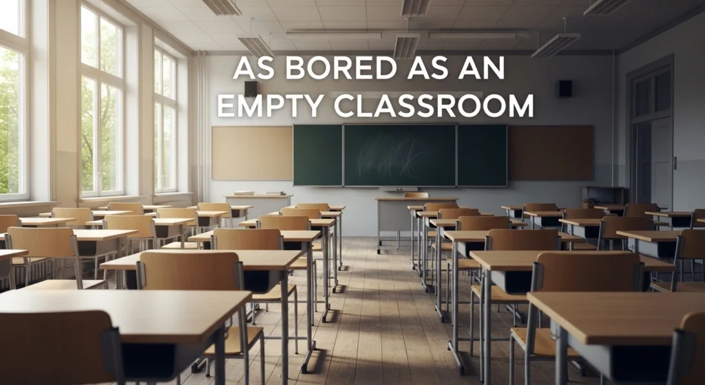 As Bored as an Empty Classroom