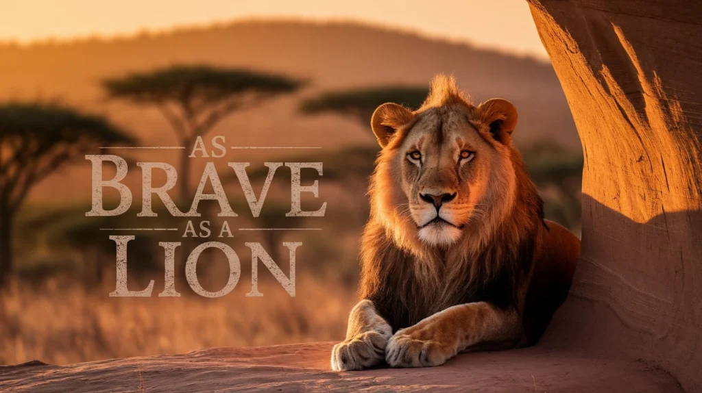 As Brave as a Lion