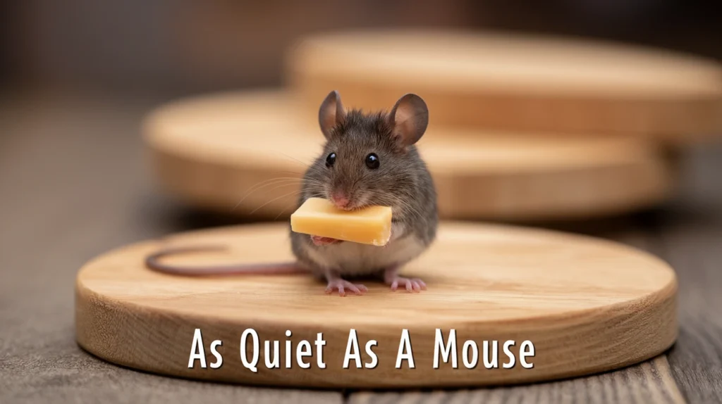 As quiet as a mouse