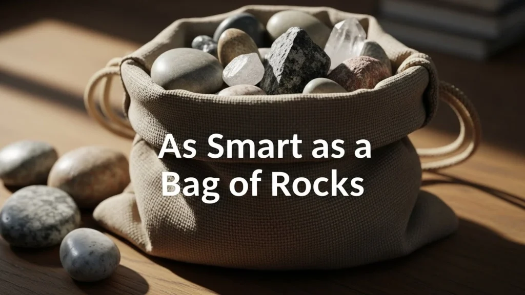 As Smart as a Bag of Rocks