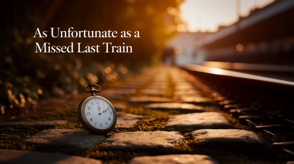 As Unfortunate as a Missed Last Train