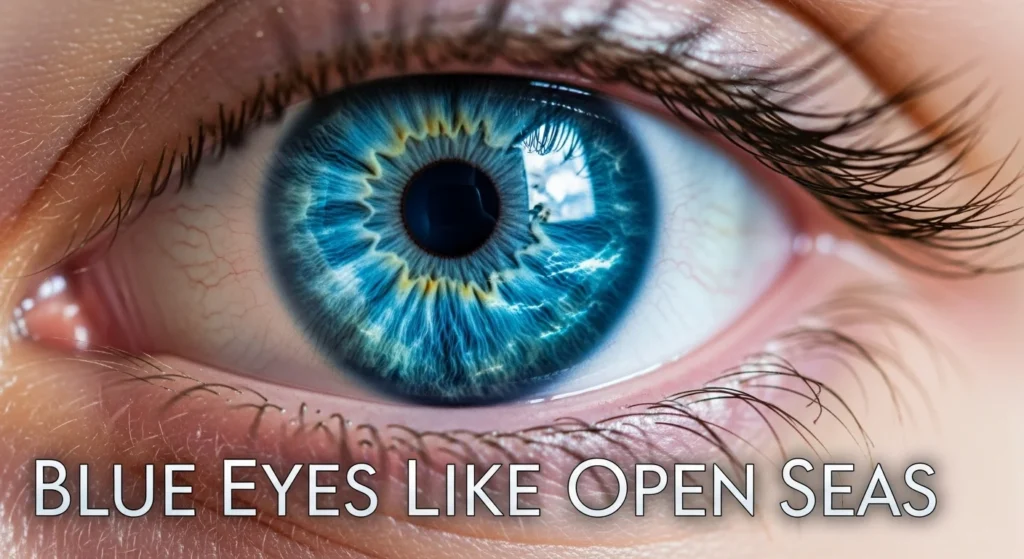 Blue Eyes Like Open Seas