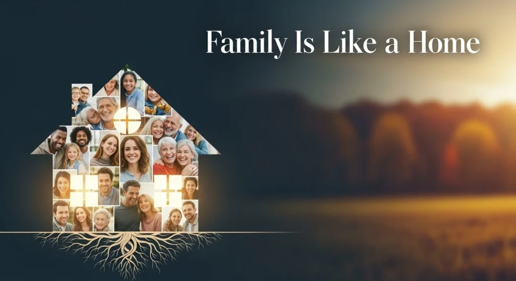 Family Is Like a Home