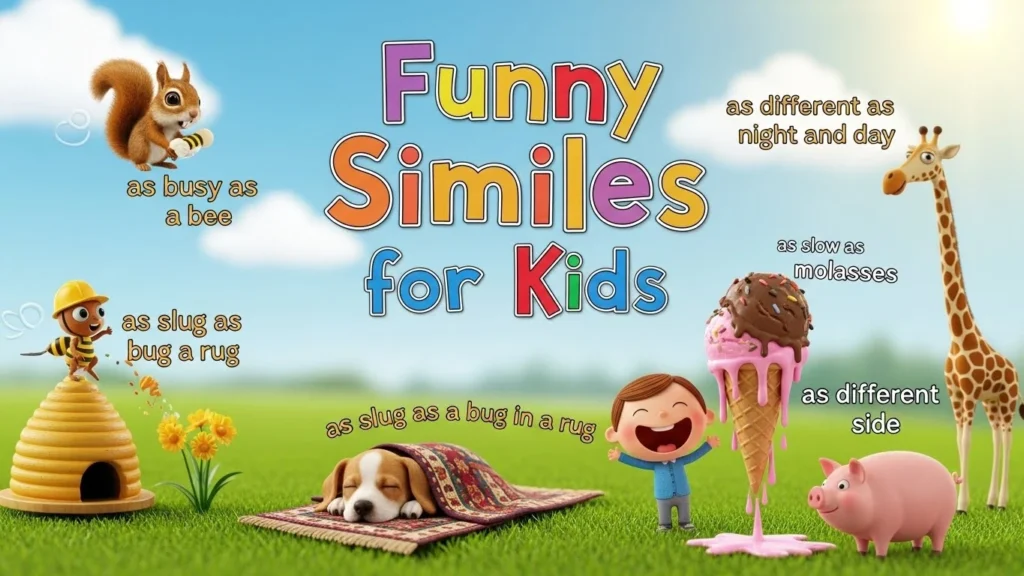 Funny Similes for Kids