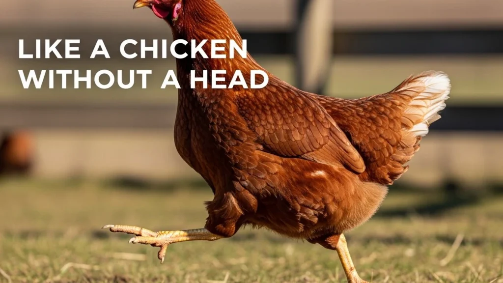 Like a Chicken Without a Head