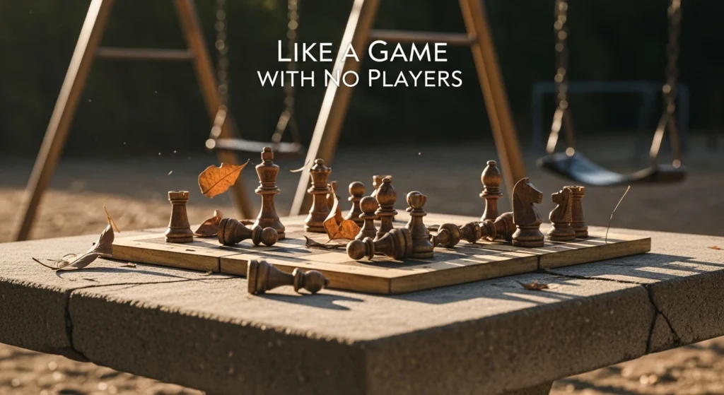 Like a Game with No Players