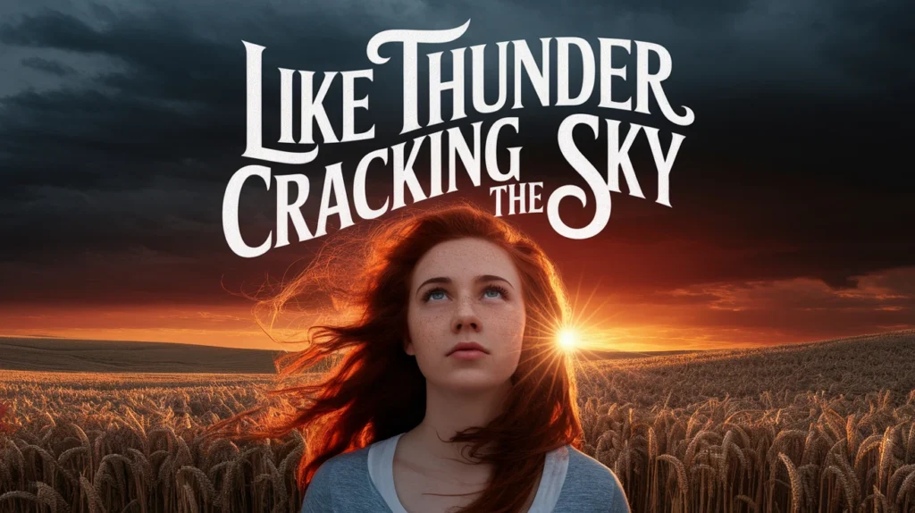 Like thunder cracking the sky