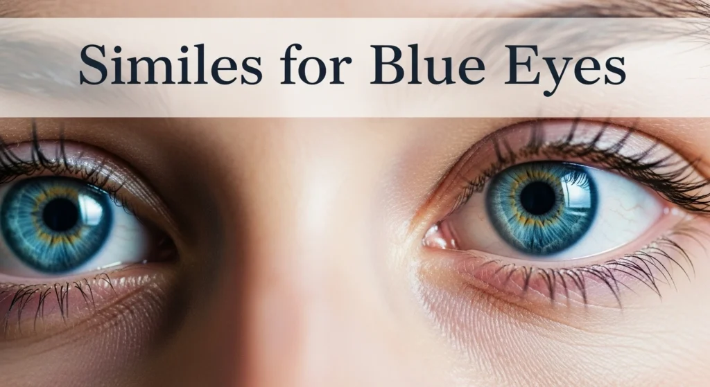 Similes for Blue Eyes