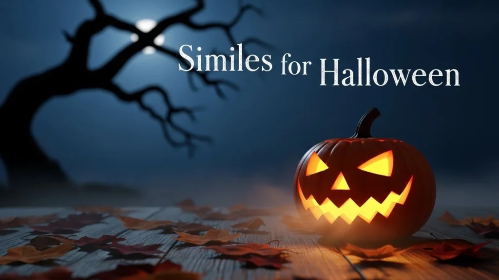 Similes for Halloween