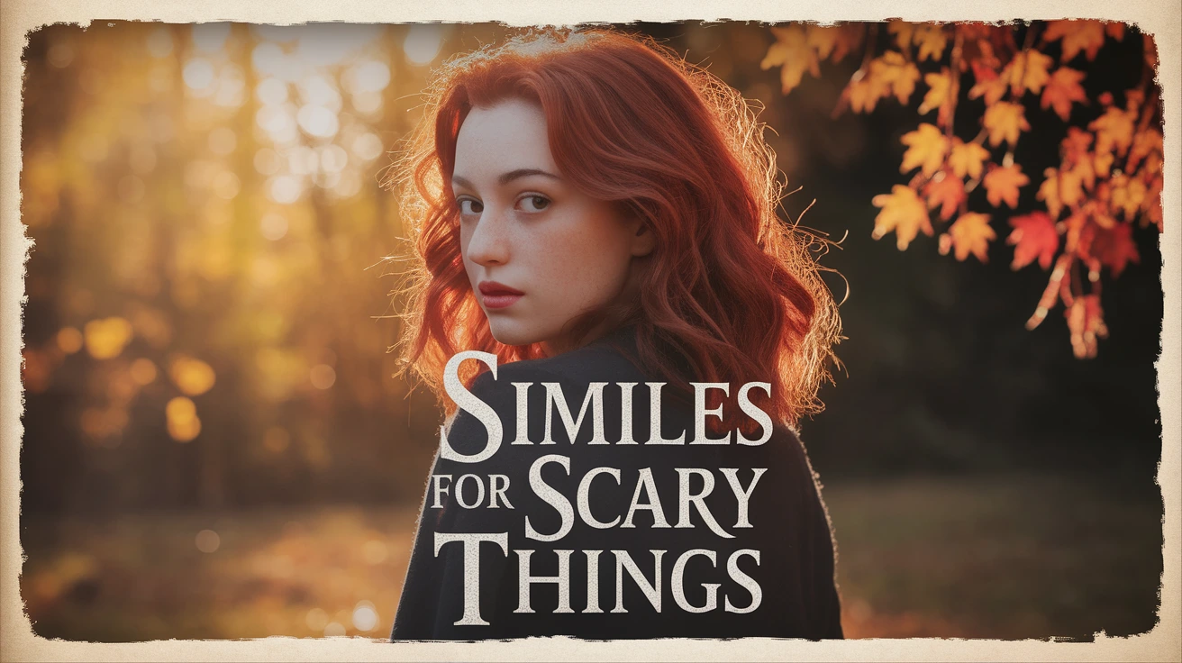 Simile Examples Horror Similes for Scary Things - OMG Similes