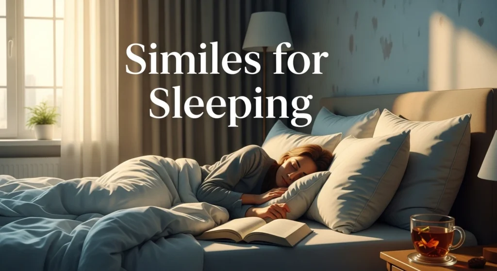 Similes for Sleeping