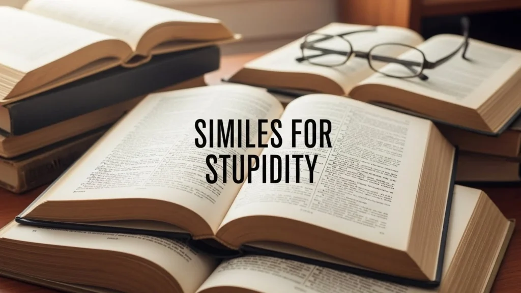 Similes for Stupidity