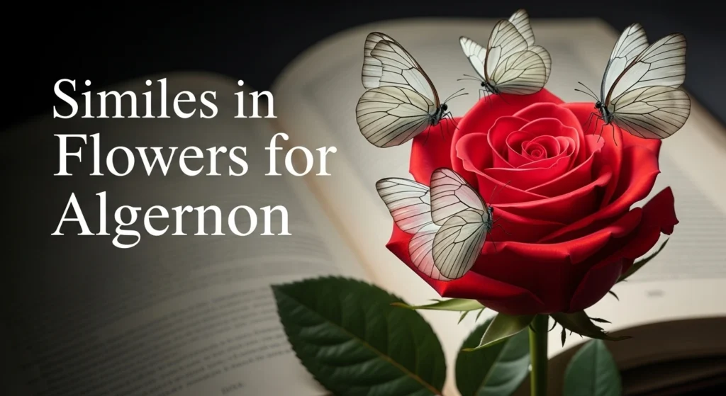 Similes in Flowers for Algernon