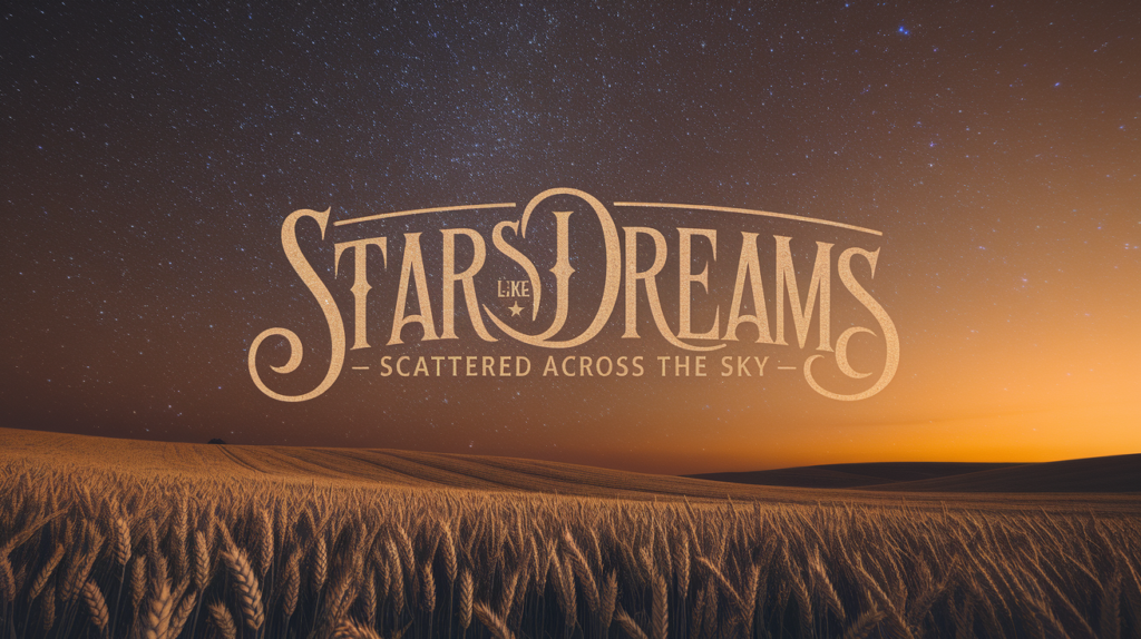 Stars Like Dreams Scattered Across the Sky