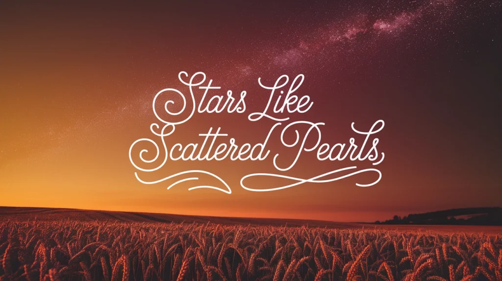 Stars Like Scattered Pearls