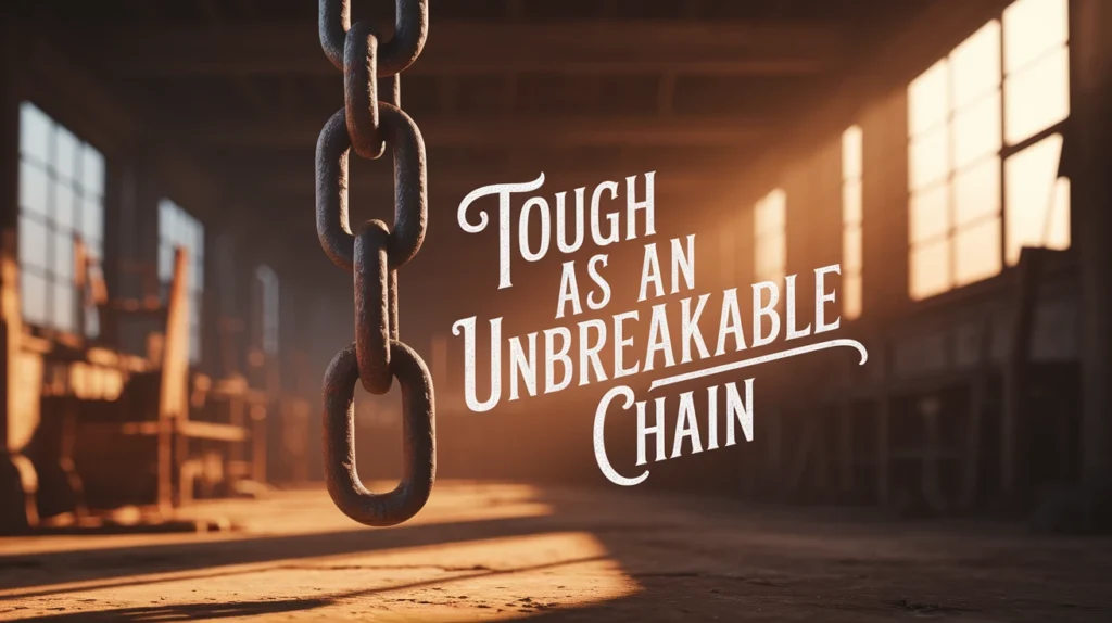 Tough as an Unbreakable Chain