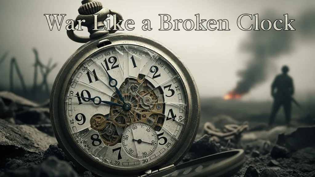 War Like a Broken Clock