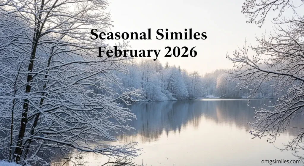 Seasonal Similes February 2026