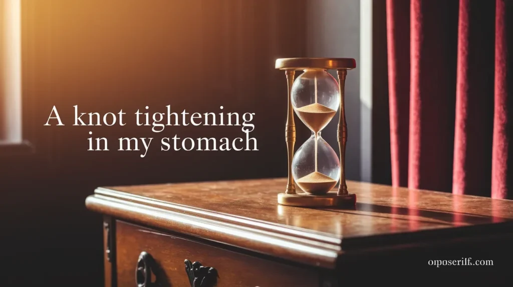 A Knot Tightening in My Stomach