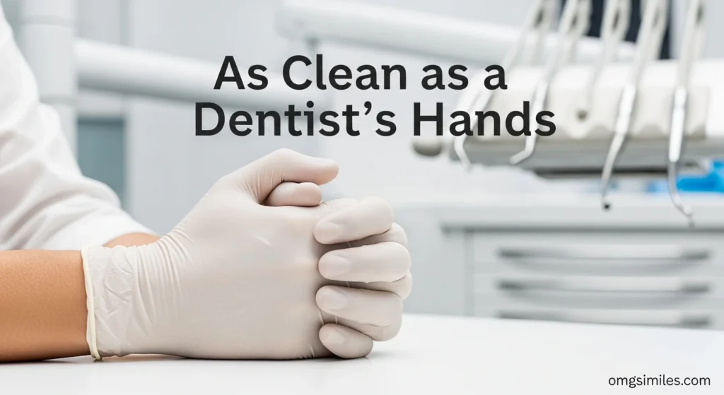 As Clean as a Dentist’s Hands