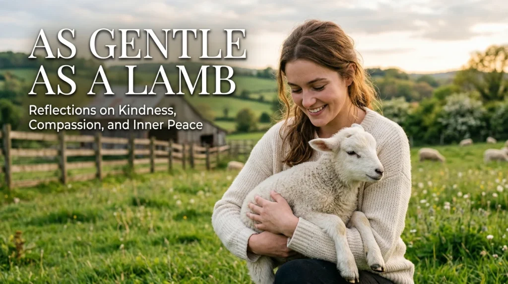 As Gentle as a Lamb