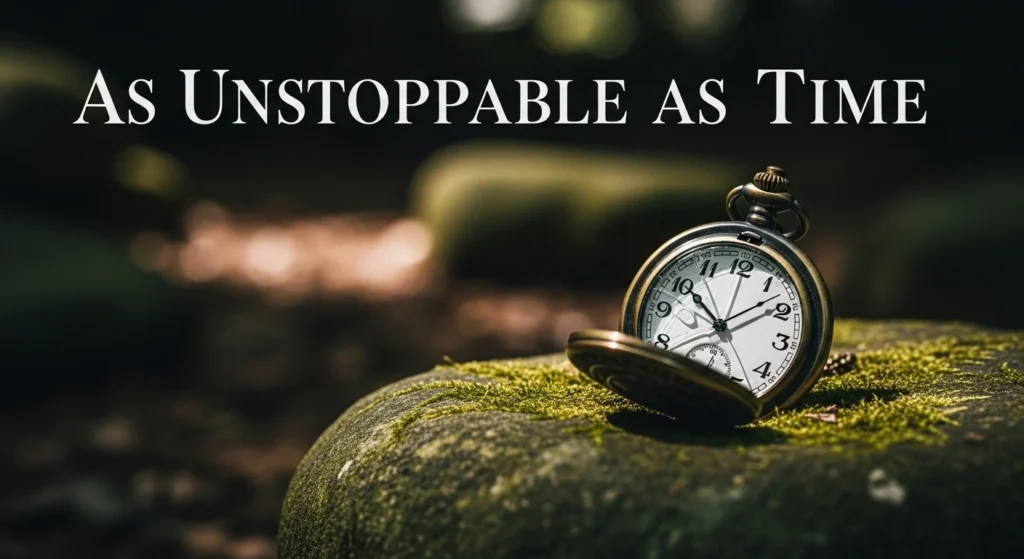 As unstoppable as time