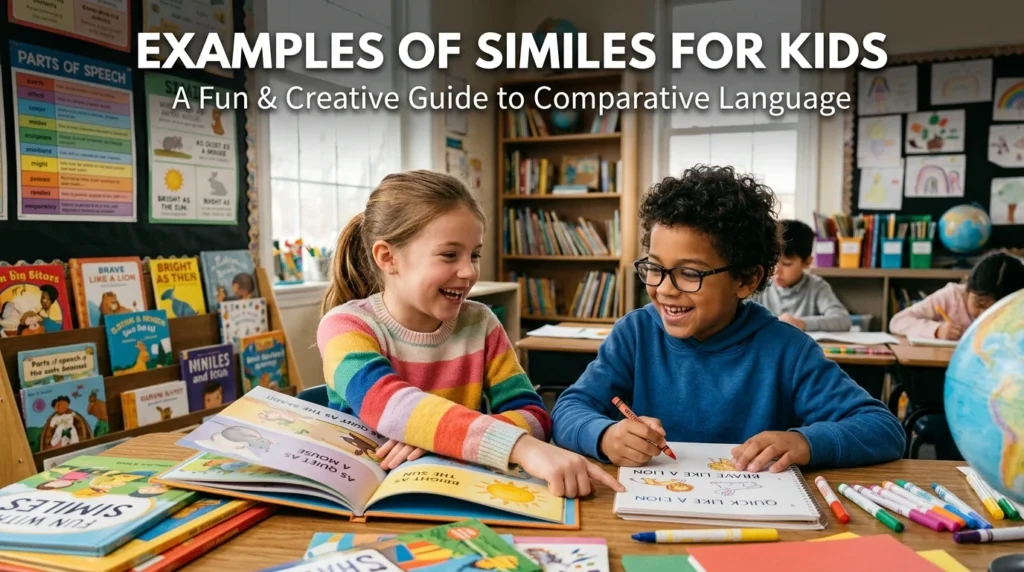 Examples of Similes for Kids