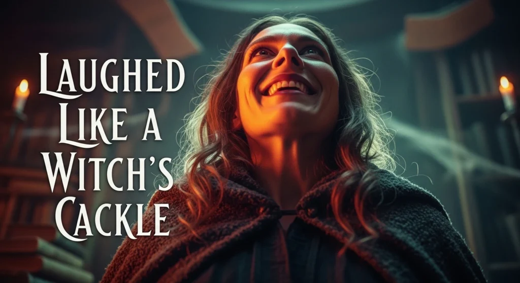Laughed Like a Witch’s Cackle