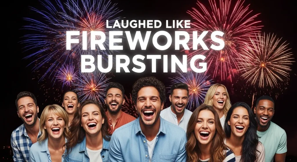 Laughed Like Fireworks Bursting