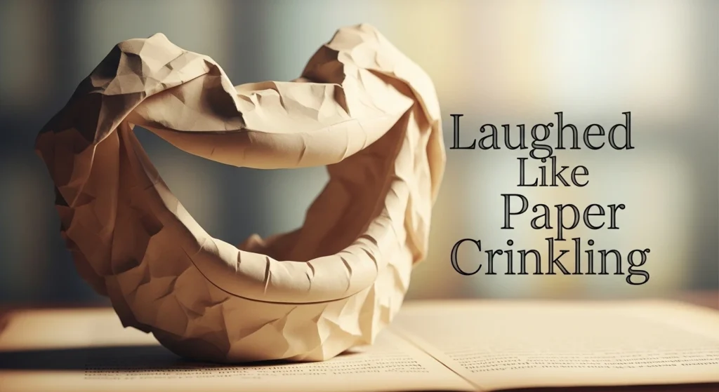 Laughed Like Paper Crinkling