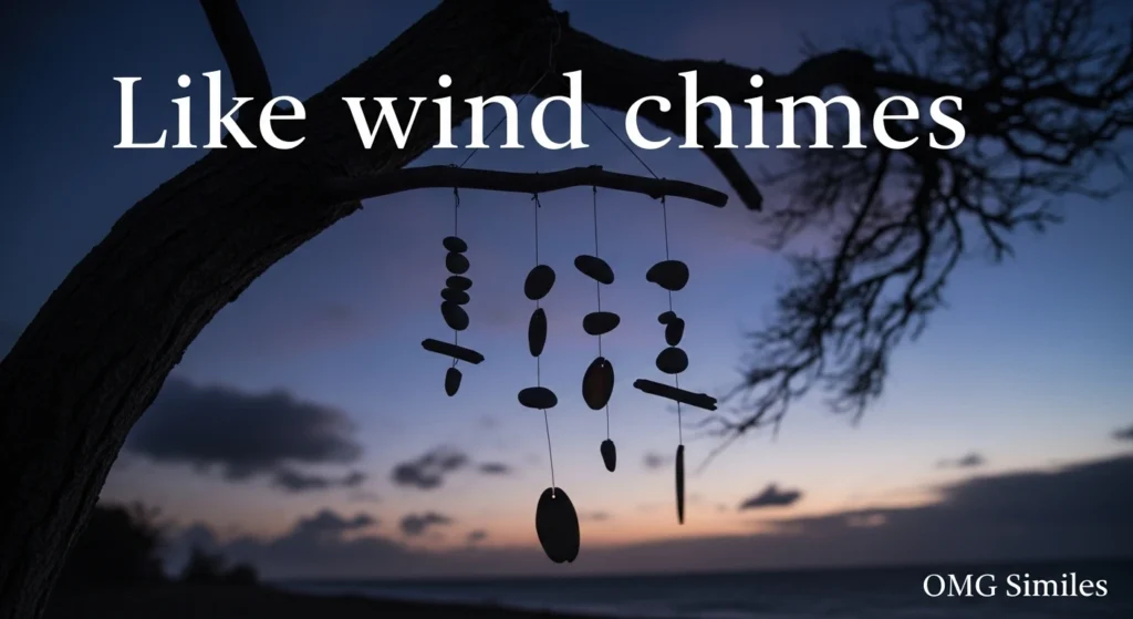 Like wind chimes