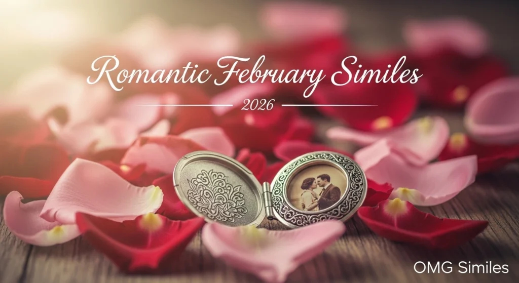 Romantic February Similes 2026