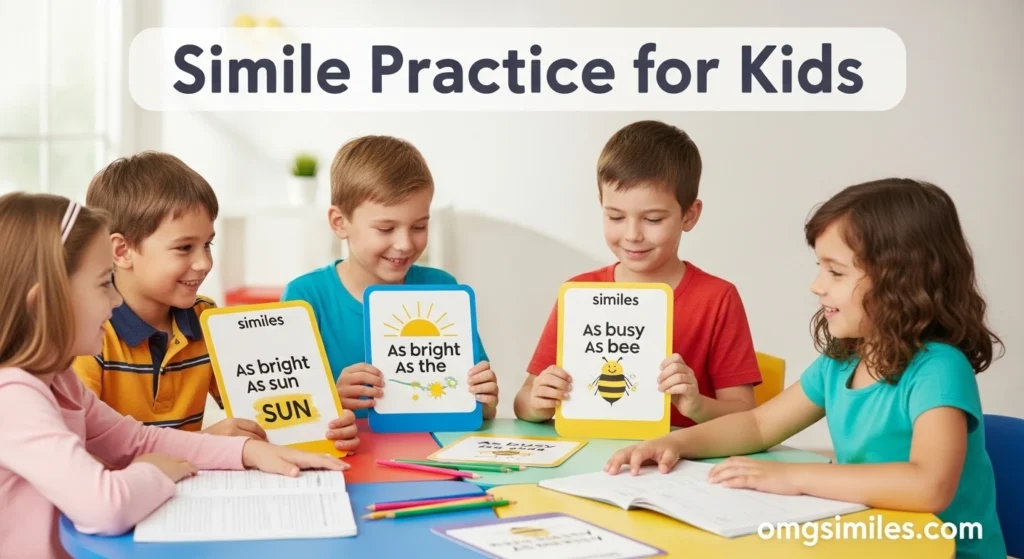 Simile Practice for Kids