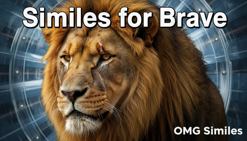 Similes for Brave