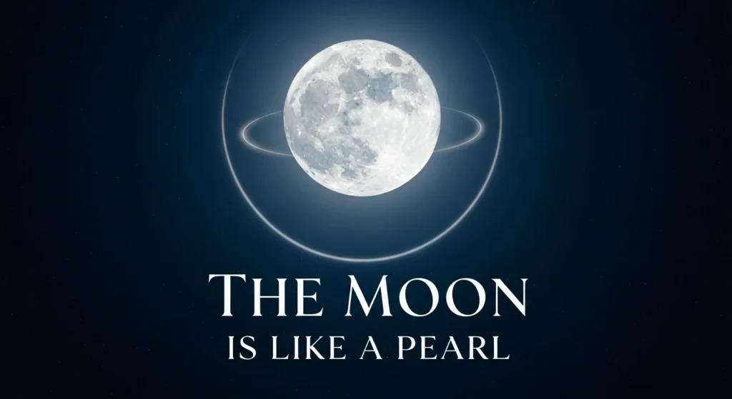 The Moon is Like a Pearl