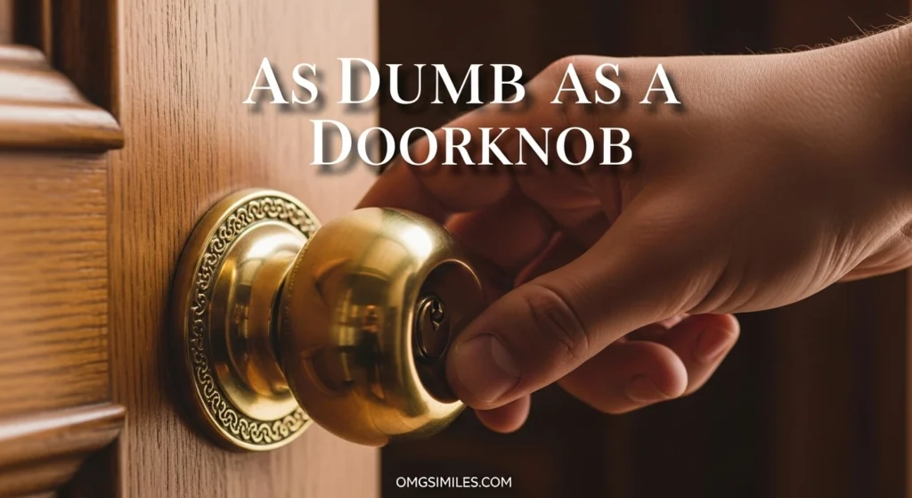 As Dumb as a Doorknob