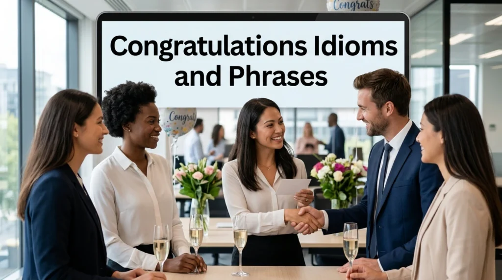 Congratulations Idioms and Phrases