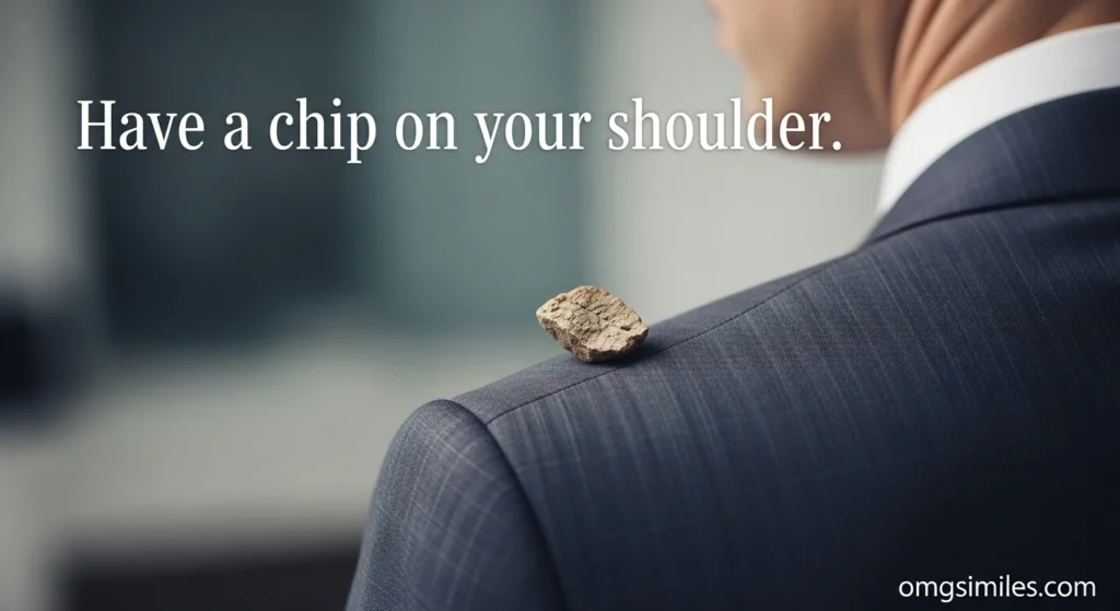 Have a chip on your shoulder