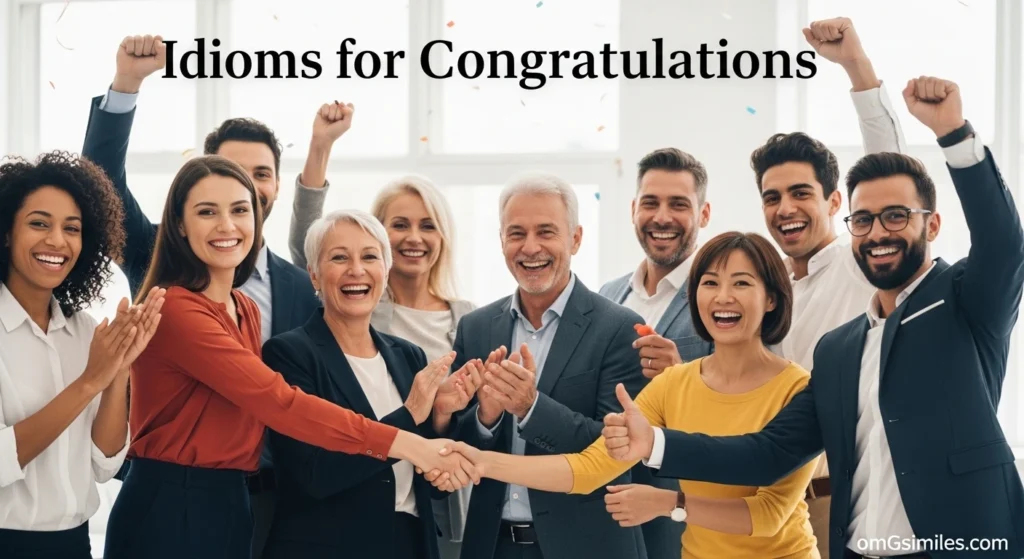 Idioms for Congratulations
