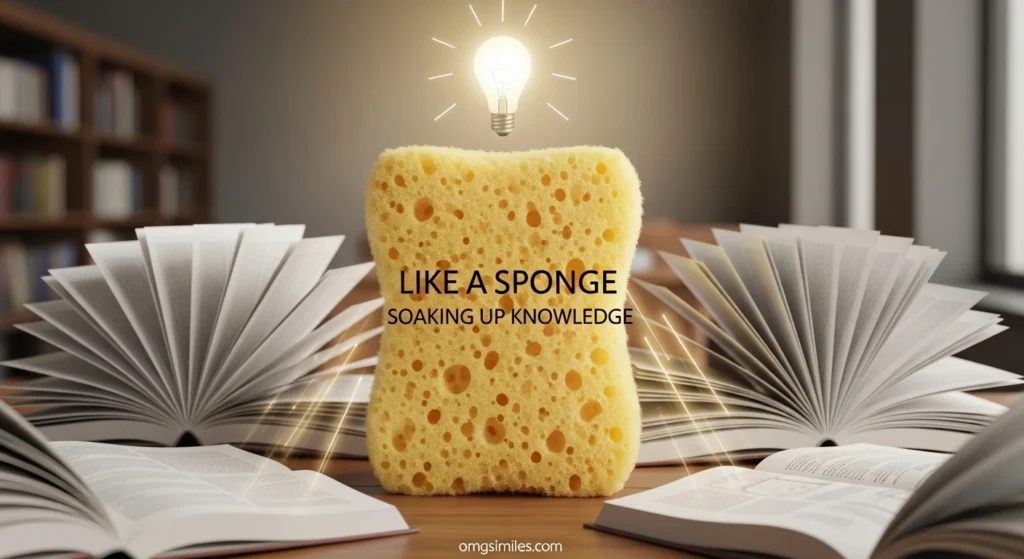 Like a Sponge Soaking Up Knowledge