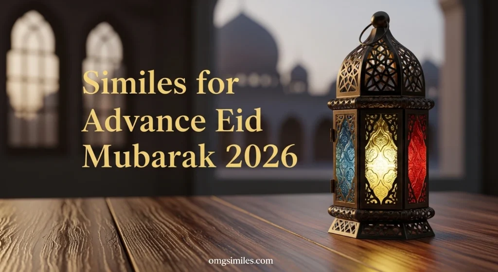 Similes for Advance Eid Mubarak 2026