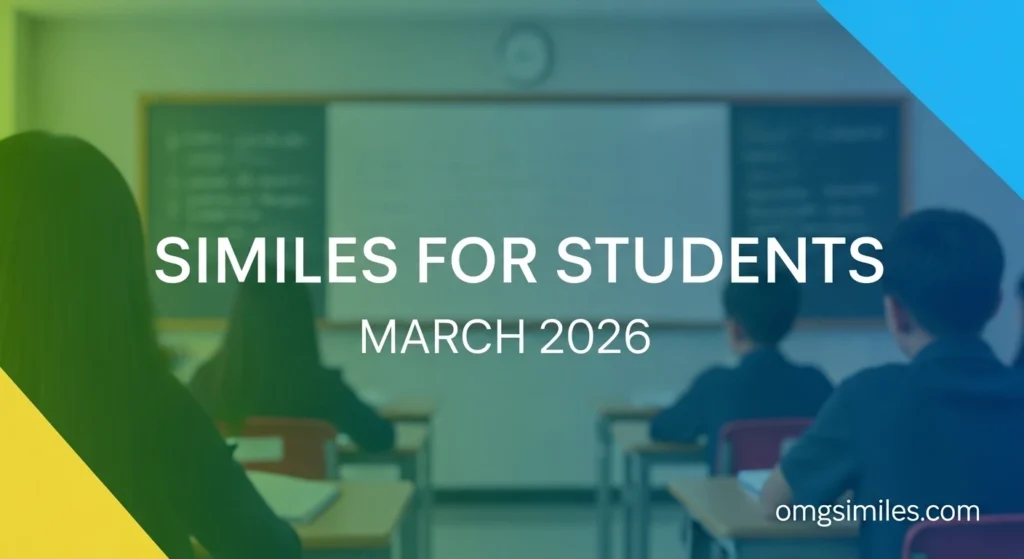 Similes for Students March 2026