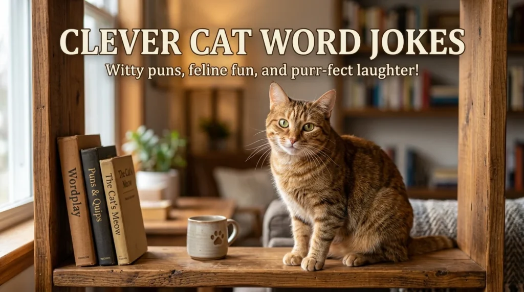 Clever Cat Word Jokes