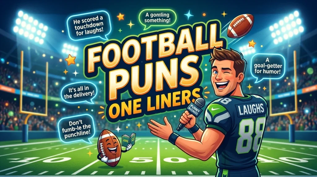 Football Puns One Liners