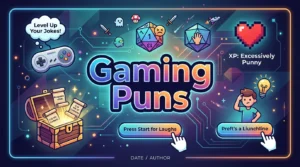 Top Gaming Puns That Will Make Every Player Laugh🎮