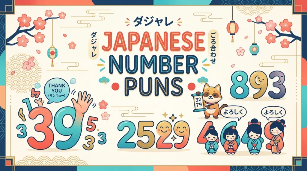 Japanese Number Puns