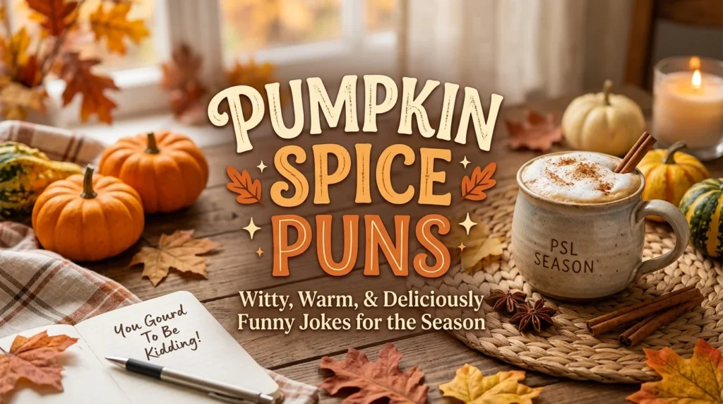 Pumpkin Spice Puns